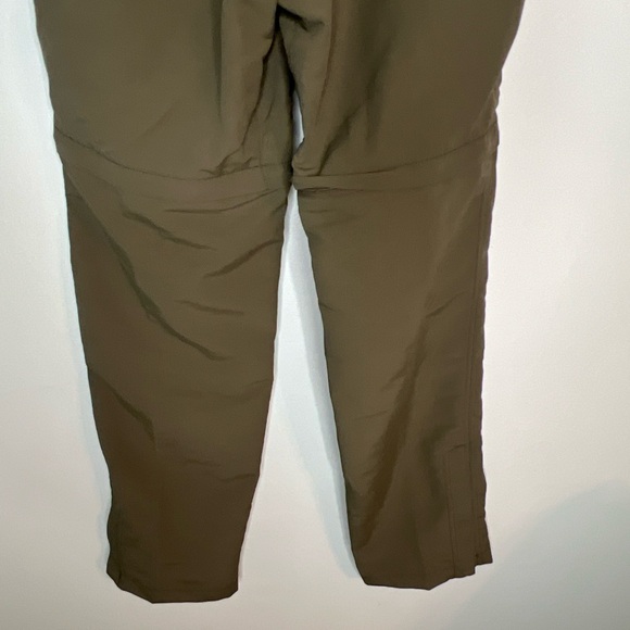 The North Face Green Convertible Hiking Outdoor Walking Pants Size 32 - Picture 12 of 16